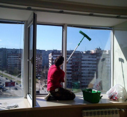Мытье окон в однокомнатной квартире Чапаевск